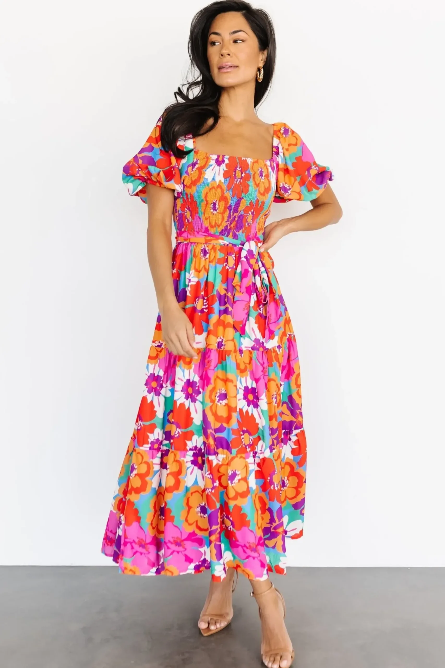 Discount Baltic Born Mazatlan Maxi Dress | Multi Floral