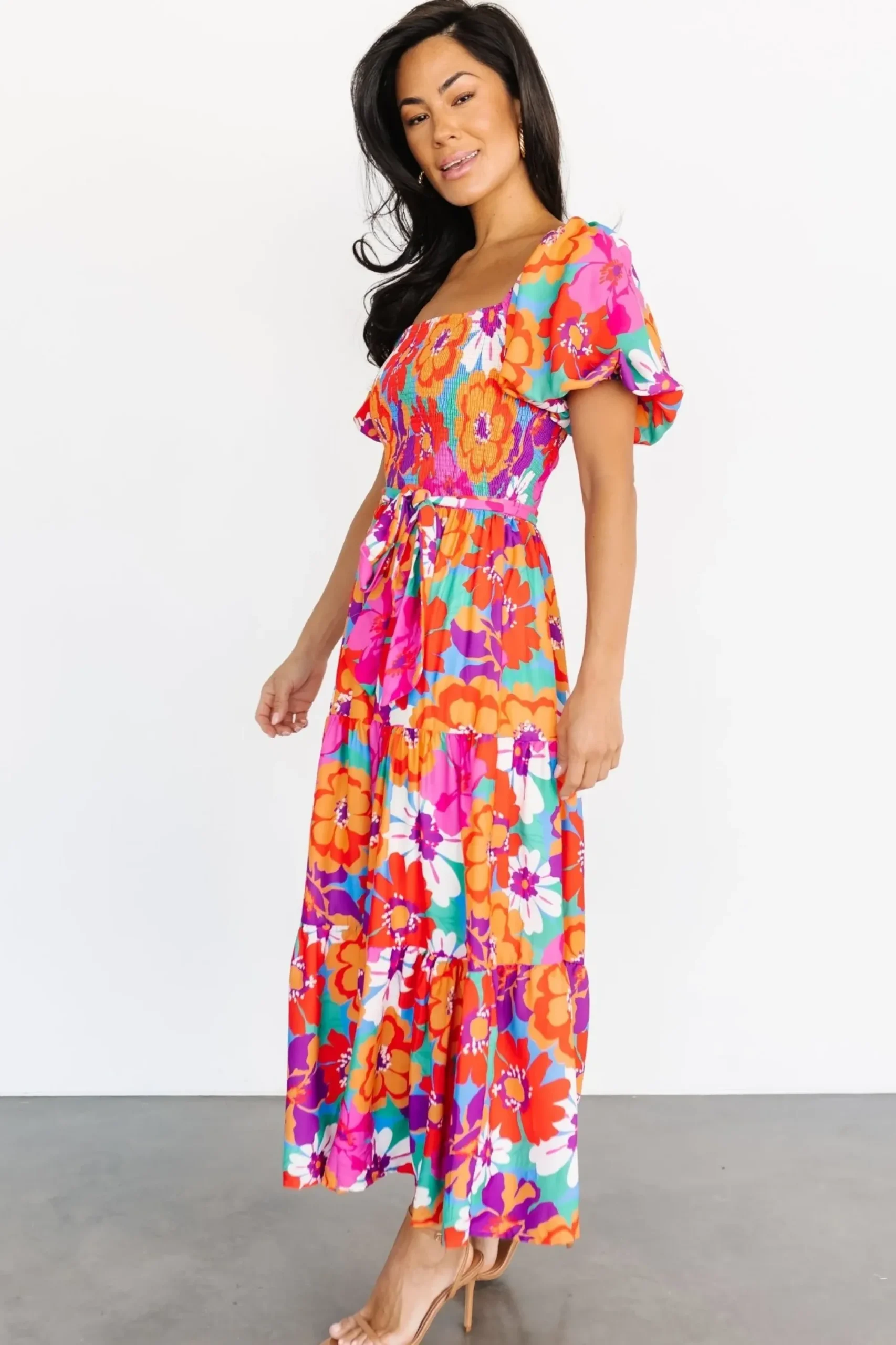 Discount Baltic Born Mazatlan Maxi Dress | Multi Floral