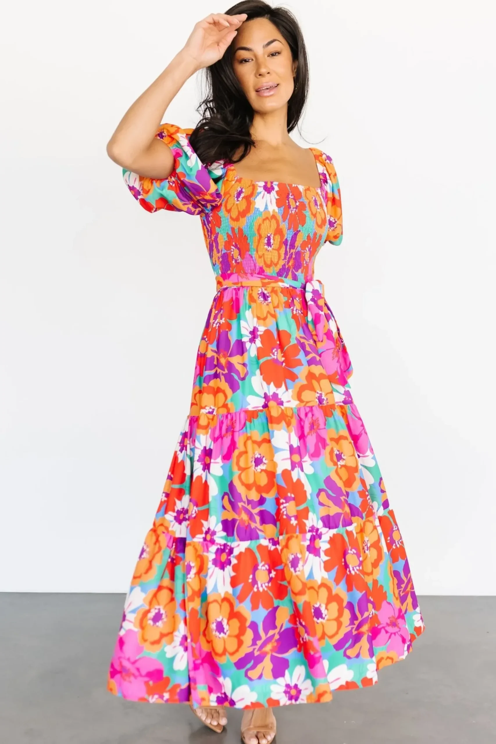 Discount Baltic Born Mazatlan Maxi Dress | Multi Floral