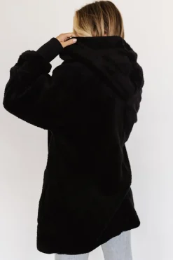 Outlet Baltic Born Melrose Teddy Jacket | Black