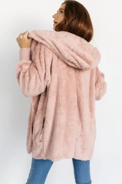 Hot Baltic Born Melrose Teddy Jacket | Blush