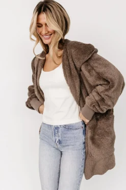 Clearance Baltic Born Melrose Teddy Jacket | Brown