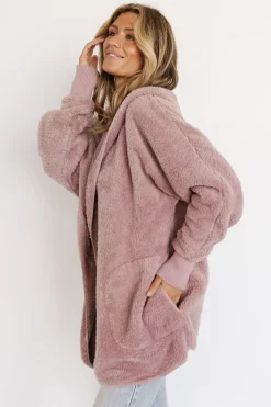 Best Baltic Born Melrose Teddy Jacket | Dusty Lilac