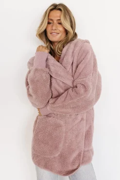 Best Baltic Born Melrose Teddy Jacket | Dusty Lilac