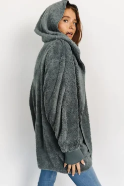 Online Baltic Born Melrose Teddy Jacket | Dusty Blue