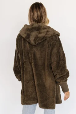 Discount Baltic Born Melrose Teddy Jacket | Olive