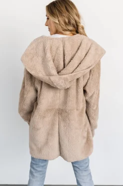 Clearance Baltic Born Melrose Teddy Jacket | Taupe