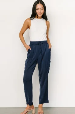 Outlet Baltic Born Memphis Pocket Jogger Pants | Navy