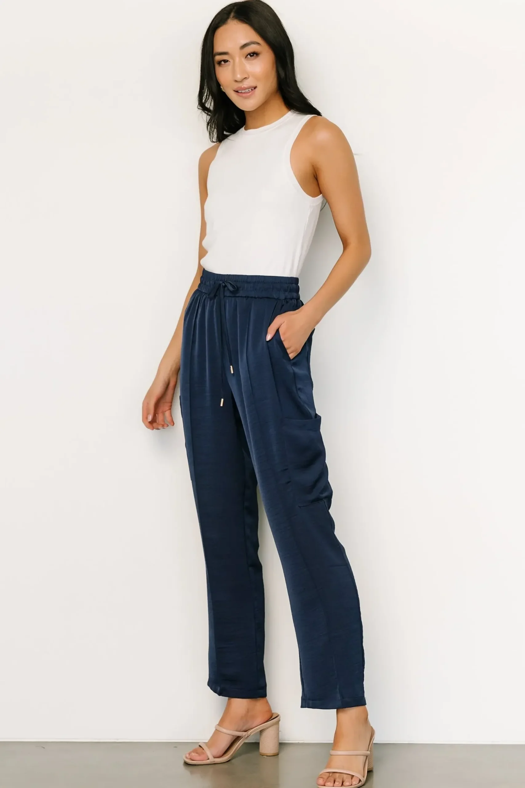 Outlet Baltic Born Memphis Pocket Jogger Pants | Navy