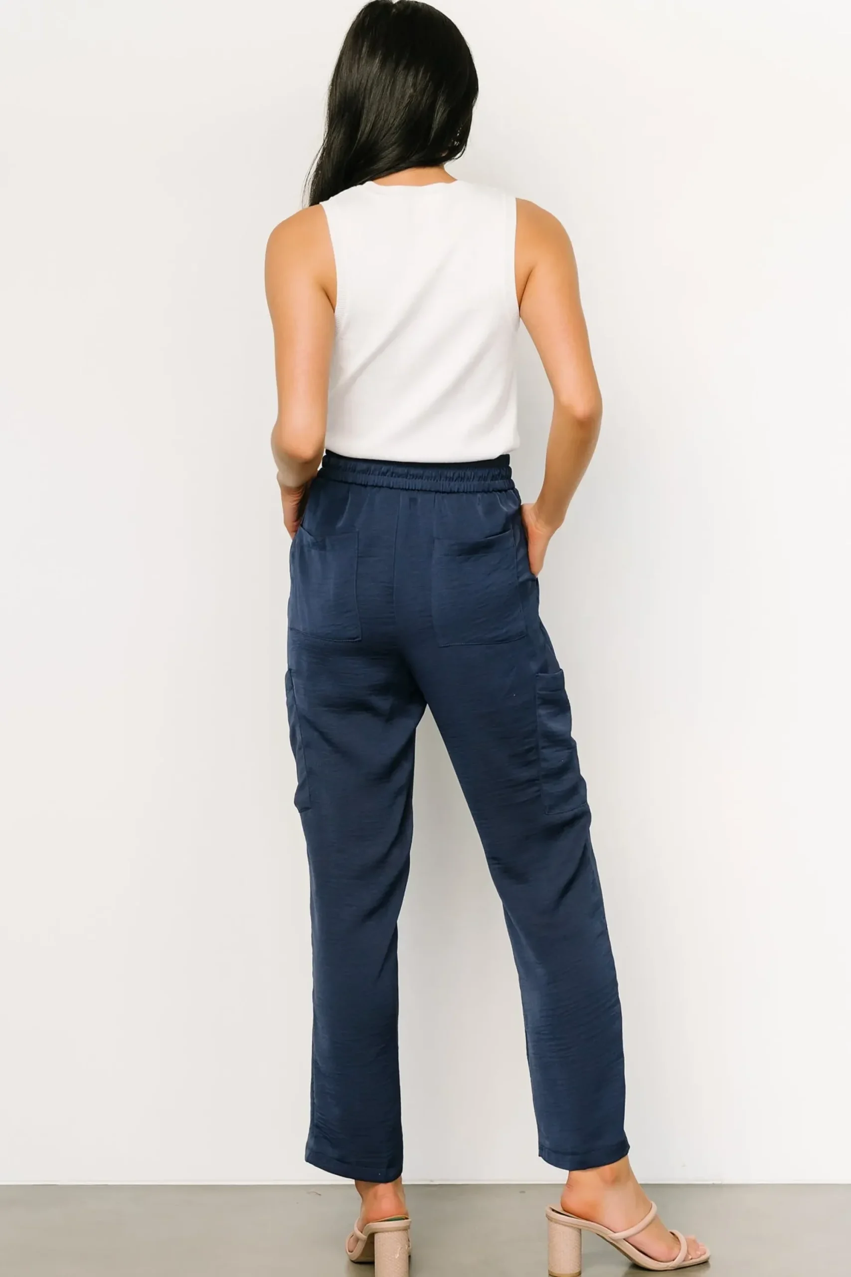 Outlet Baltic Born Memphis Pocket Jogger Pants | Navy