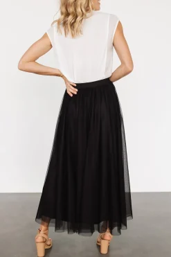 Online Baltic Born Mila Tulle Skirt | Black