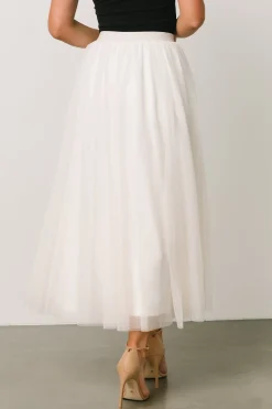 Fashion Baltic Born Mila Tulle Skirt | Cream