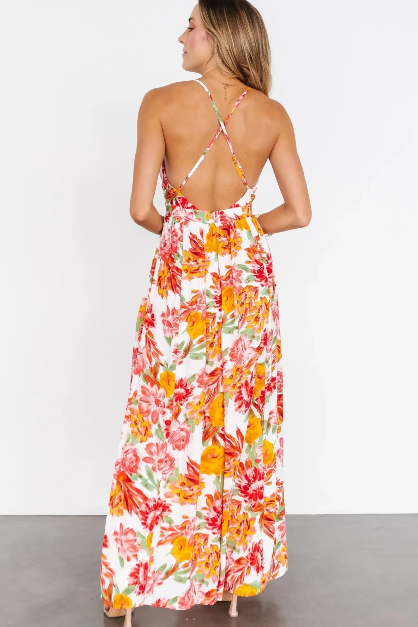 Best Baltic Born Miramar Maxi Dress | Off White Floral
