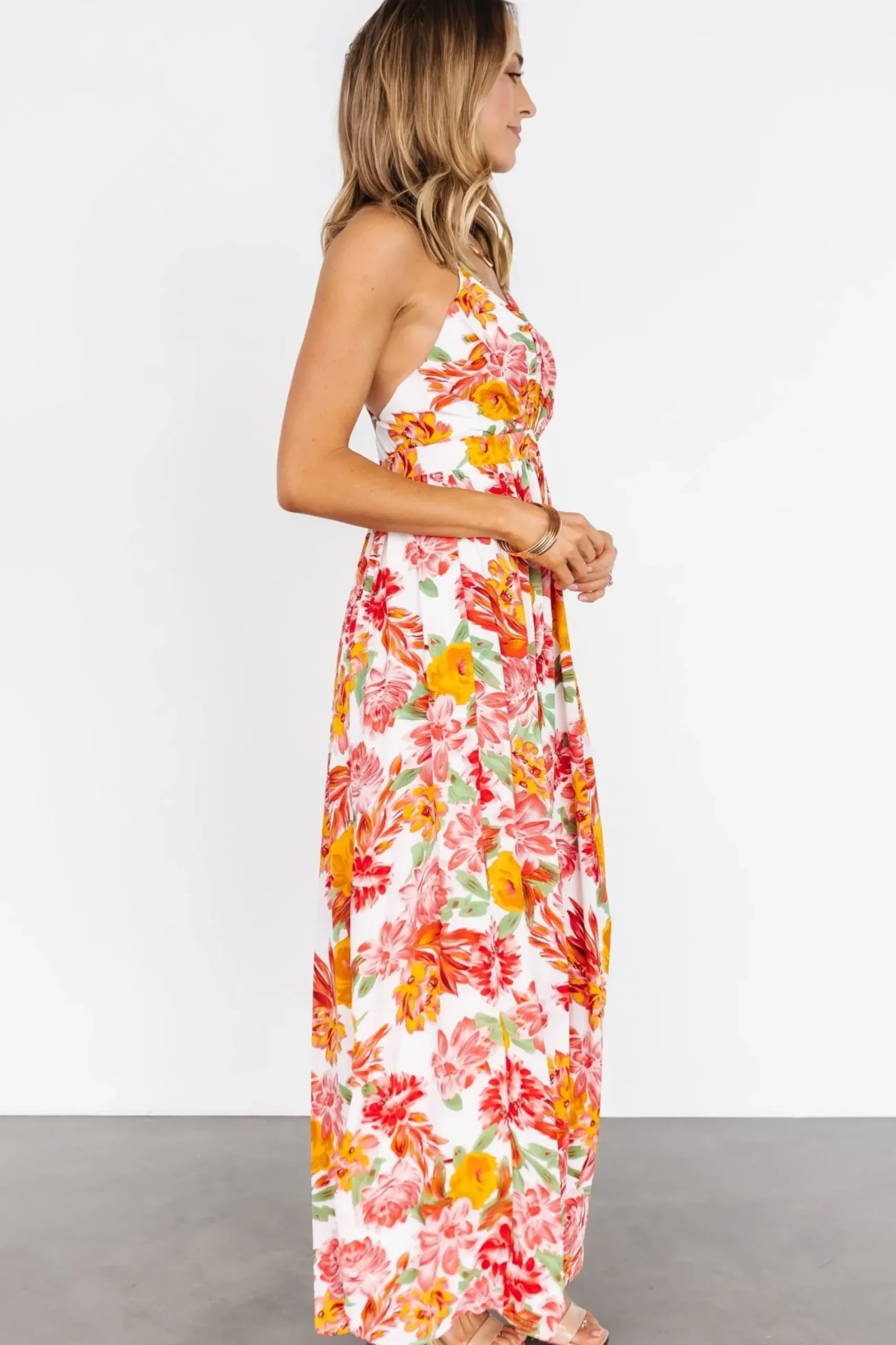 Best Baltic Born Miramar Maxi Dress | Off White Floral