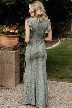 Clearance Baltic Born Monroe Lace Dress | Sage