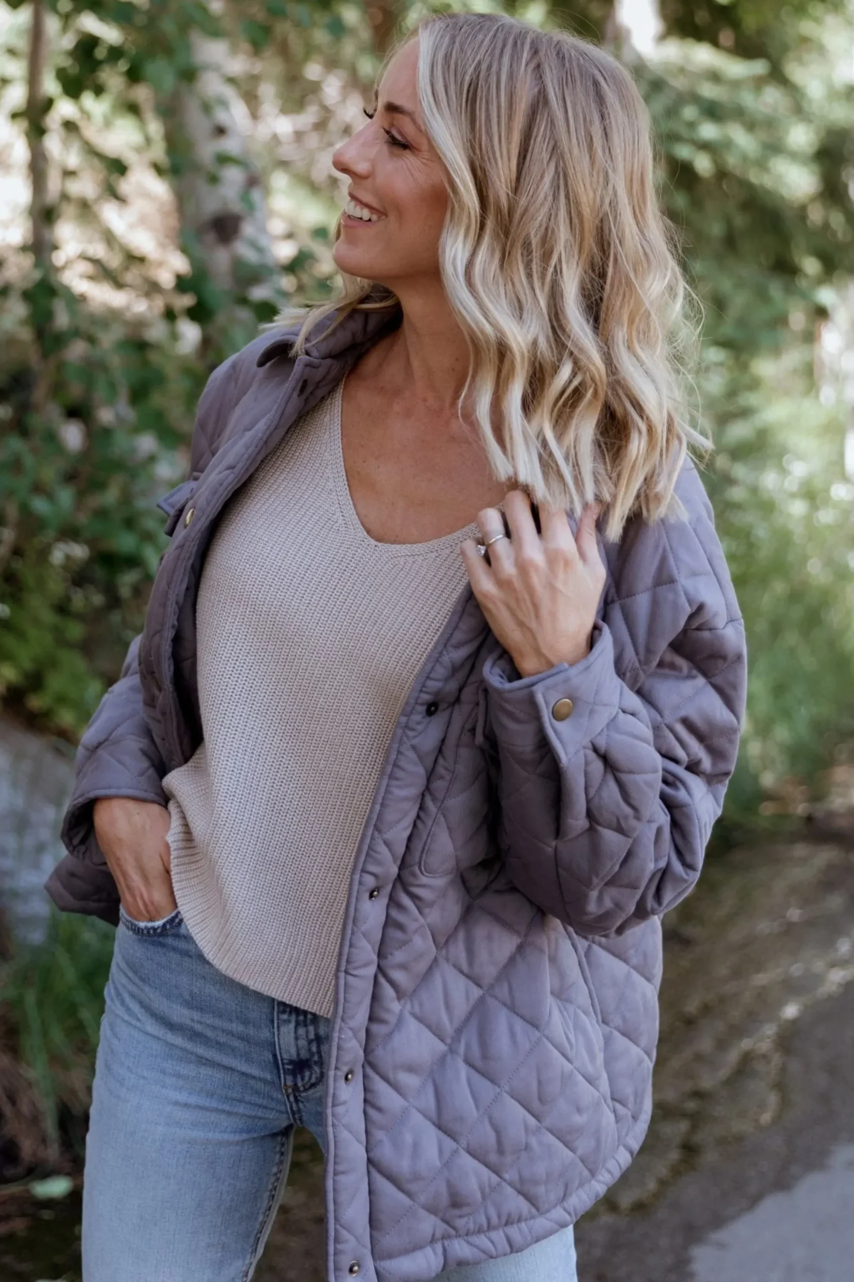 Discount Baltic Born Nadia Button Up Jacket | Slate