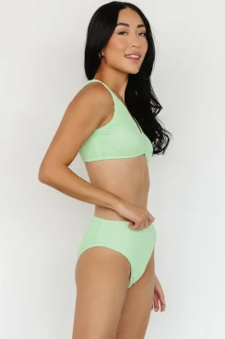 Discount Baltic Born Nerina High Waisted Bikini Bottom | Key Lime