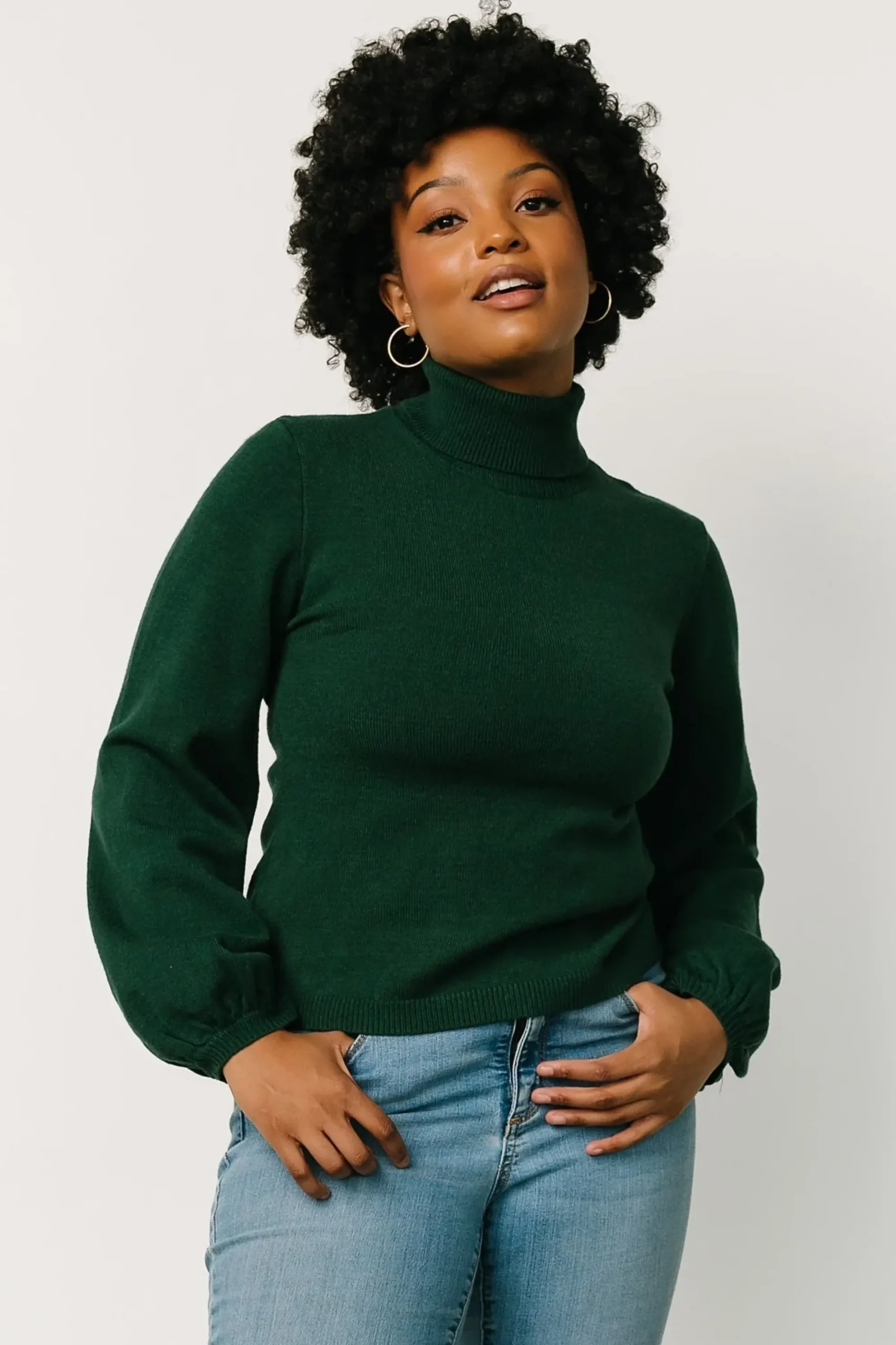 Fashion Baltic Born Nielsen Turtleneck Sweater | Emerald