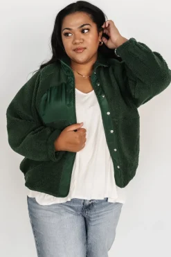 Sale Baltic Born Noah Sherpa Jacket | Hunter Green