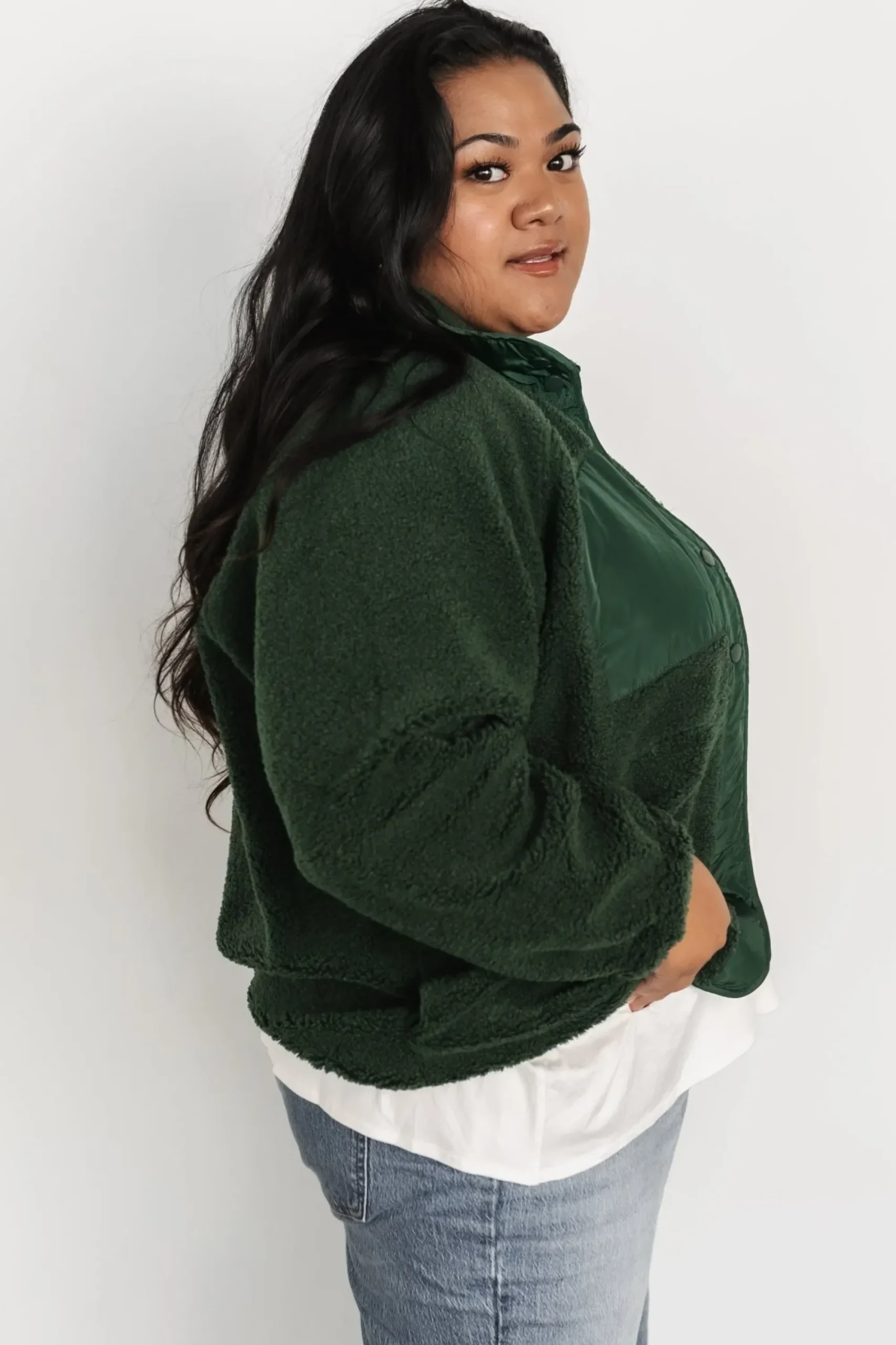 Sale Baltic Born Noah Sherpa Jacket | Hunter Green