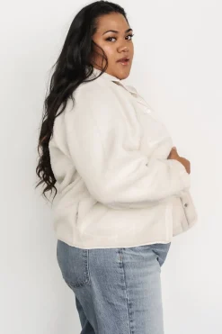 Sale Baltic Born Noah Sherpa Jacket | Ivory