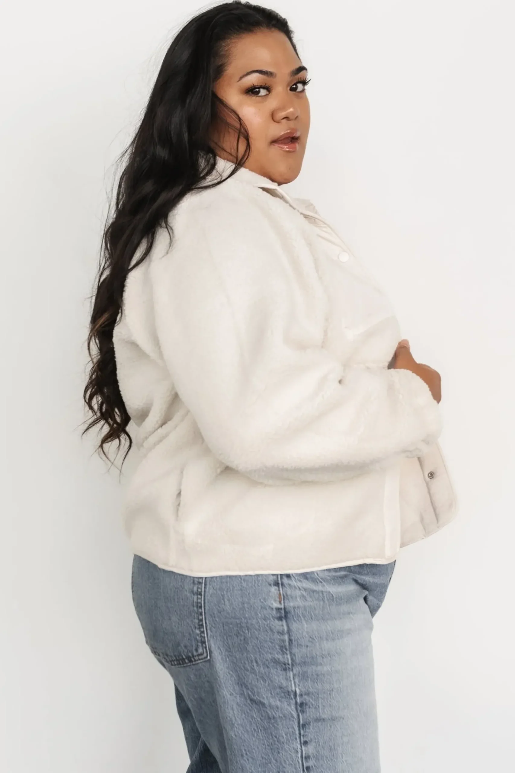 Sale Baltic Born Noah Sherpa Jacket | Ivory