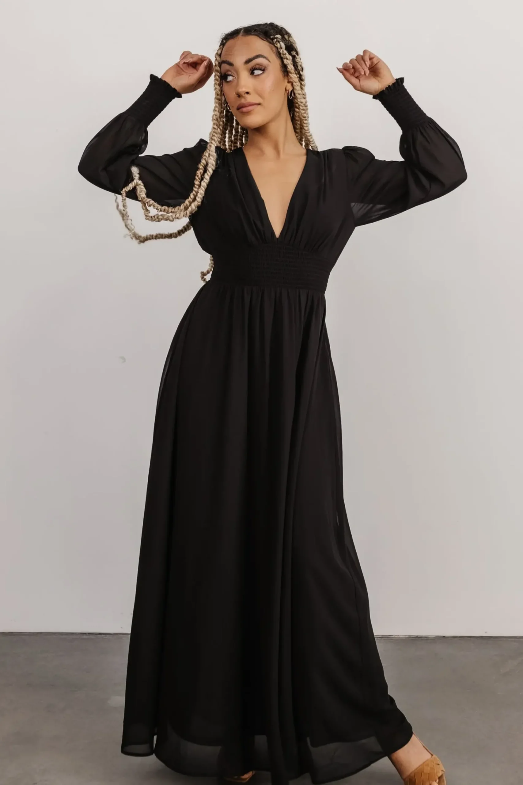 Outlet Baltic Born Olivia Maxi Dress | Black