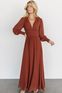 Outlet Baltic Born Olivia Maxi Dress | Cinnamon