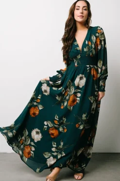 Best Baltic Born Olivia Maxi Dress | Deep Topaz Floral