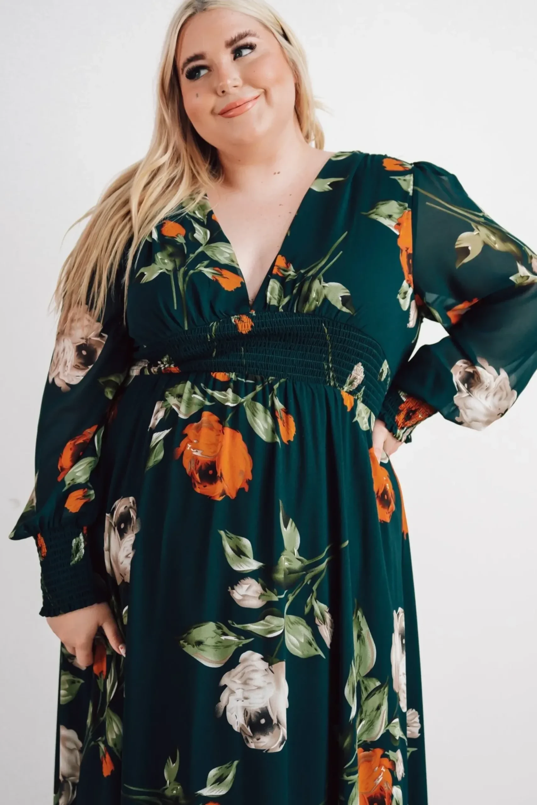 Best Baltic Born Olivia Maxi Dress | Deep Topaz Floral