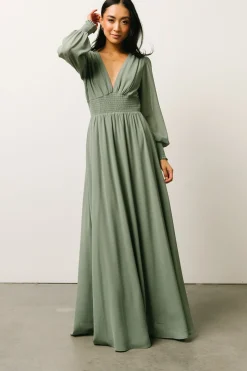 Best Baltic Born Olivia Maxi Dress | Eucalyptus