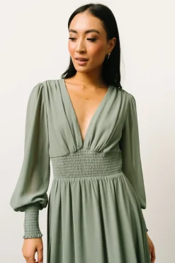 Best Baltic Born Olivia Maxi Dress | Eucalyptus