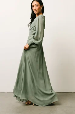 Best Baltic Born Olivia Maxi Dress | Eucalyptus