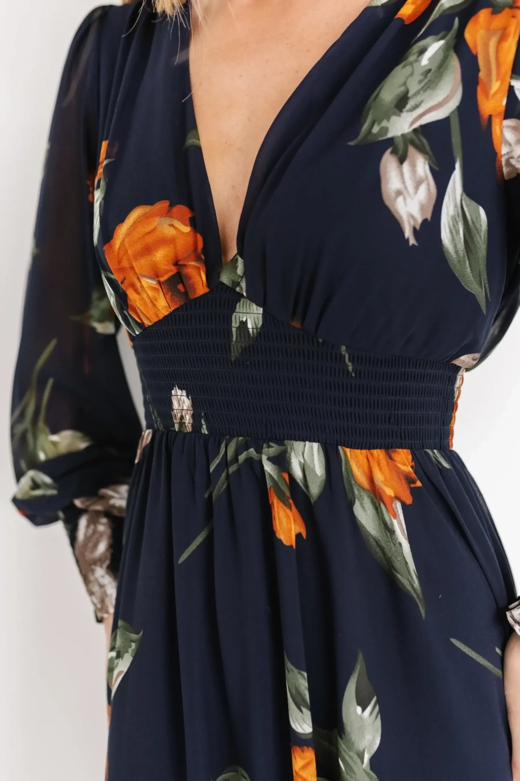 Outlet Baltic Born Olivia Maxi Dress | Midnight Navy Floral
