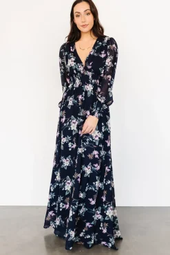 Best Baltic Born Olivia Maxi Dress | Navy Garden Floral