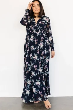Best Baltic Born Olivia Maxi Dress | Navy Garden Floral