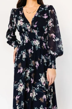 Best Baltic Born Olivia Maxi Dress | Navy Garden Floral