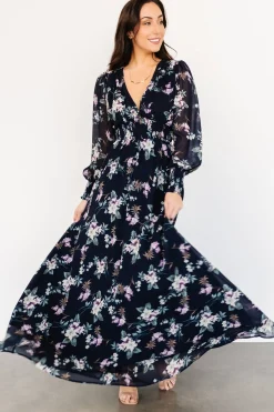Best Baltic Born Olivia Maxi Dress | Navy Garden Floral