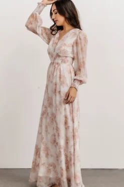Discount Baltic Born Olivia Maxi Dress | Pink Floral