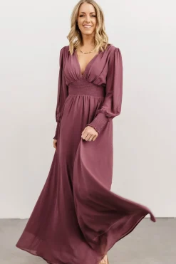 Discount Baltic Born Olivia Maxi Dress | Vintage Plum
