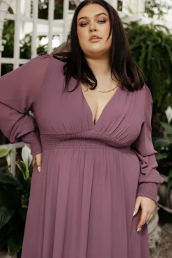 Discount Baltic Born Olivia Maxi Dress | Vintage Plum