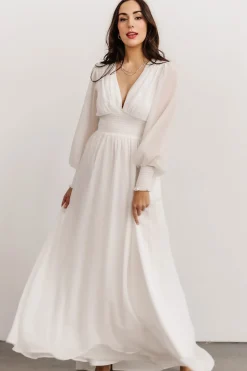 Sale Baltic Born Olivia Maxi Dress | White