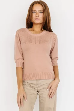 New Baltic Born Opal Knit Sweater | Cream