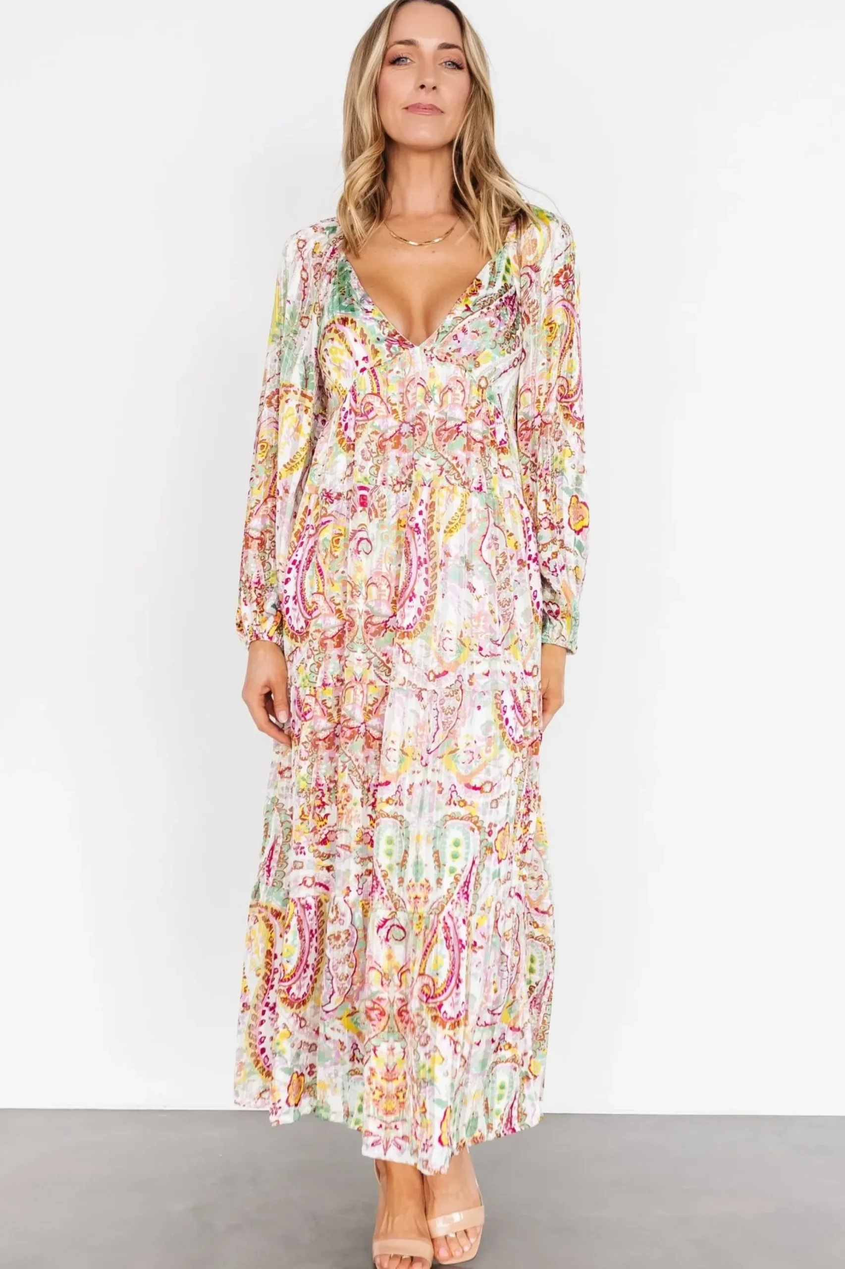 Fashion Baltic Born Ophelia Maxi Dress | Multi Print