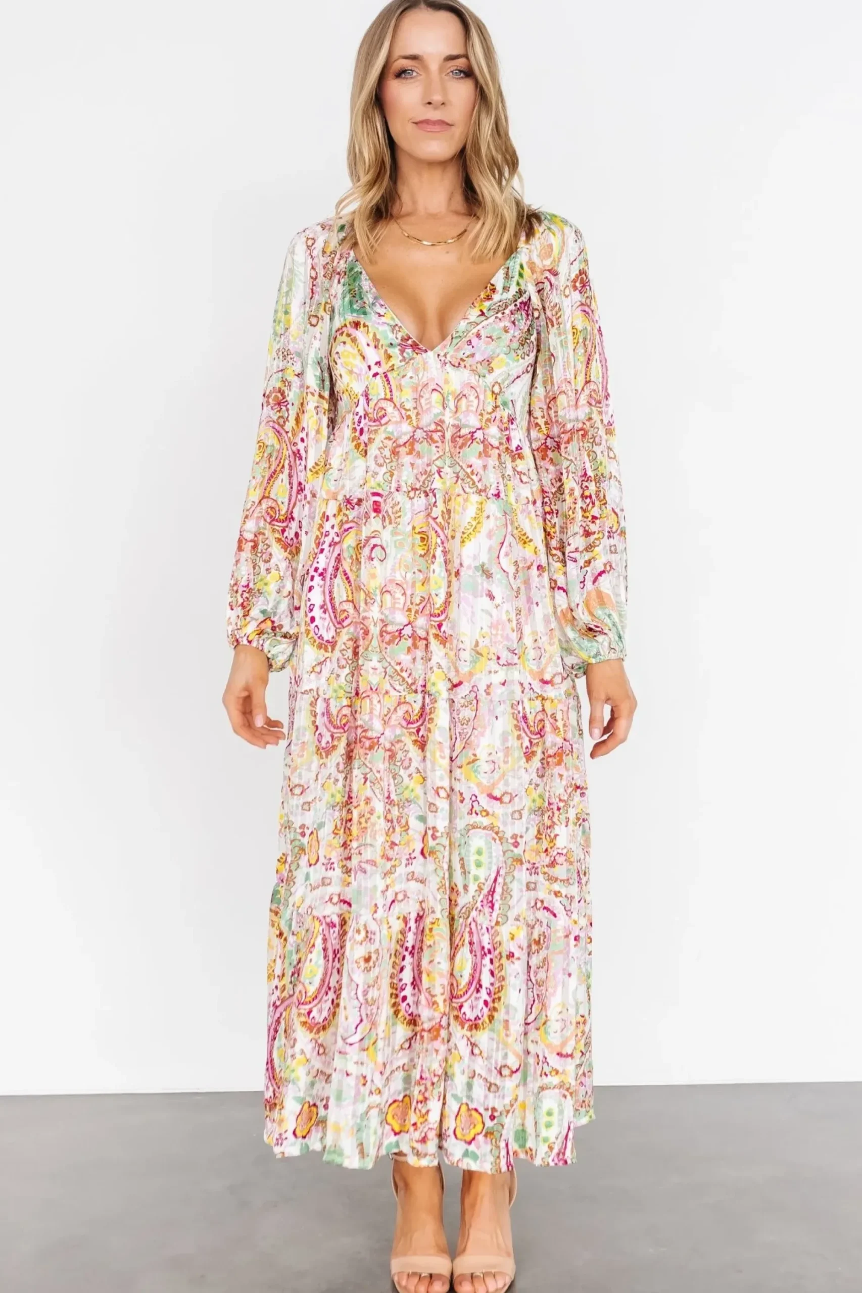 Fashion Baltic Born Ophelia Maxi Dress | Multi Print