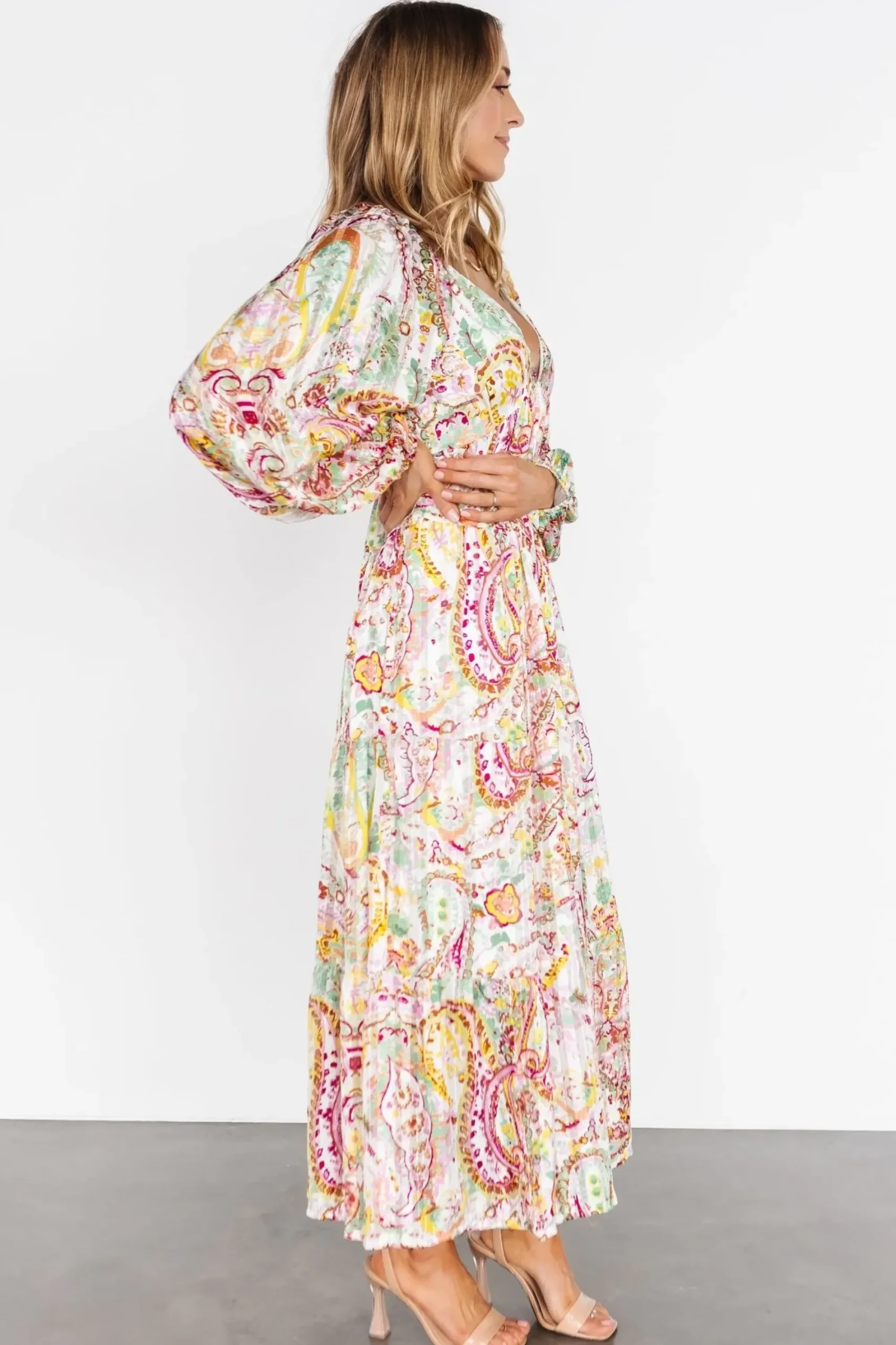 Fashion Baltic Born Ophelia Maxi Dress | Multi Print