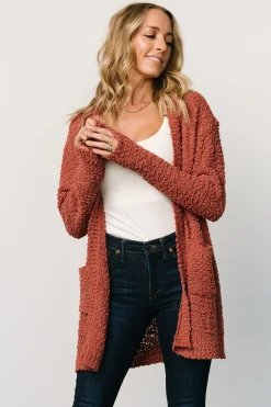 Discount Baltic Born Oxford Pocket Cardigan | Rust