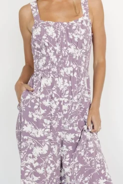 Online Baltic Born Palisades Tank Jumpsuit | Lavender Print