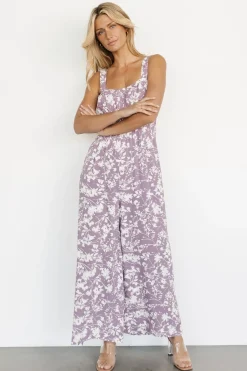 Online Baltic Born Palisades Tank Jumpsuit | Lavender Print