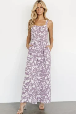 Online Baltic Born Palisades Tank Jumpsuit | Lavender Print